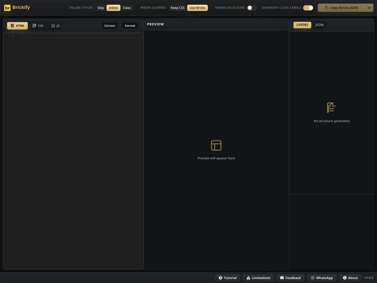 Brickify project preview