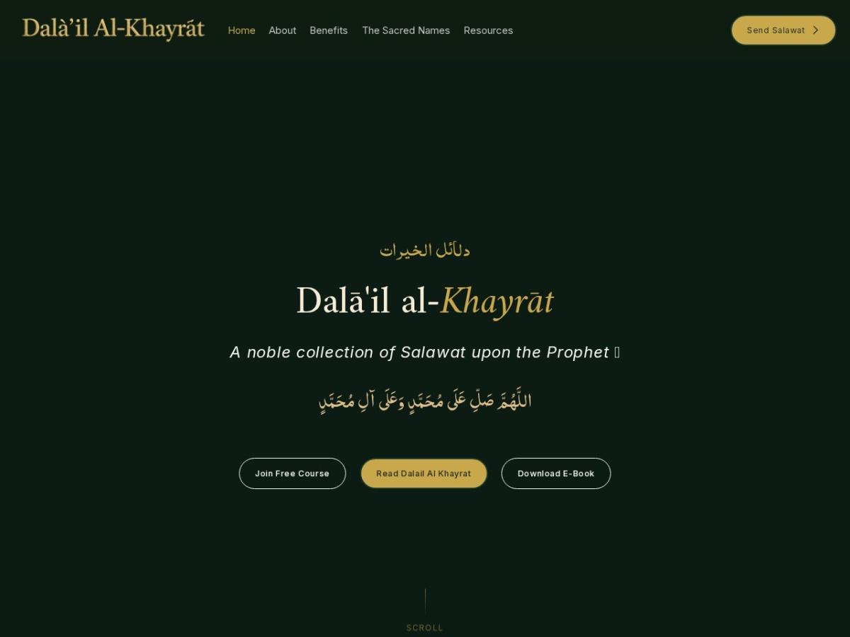 Screenshot preview for dalailkhairat