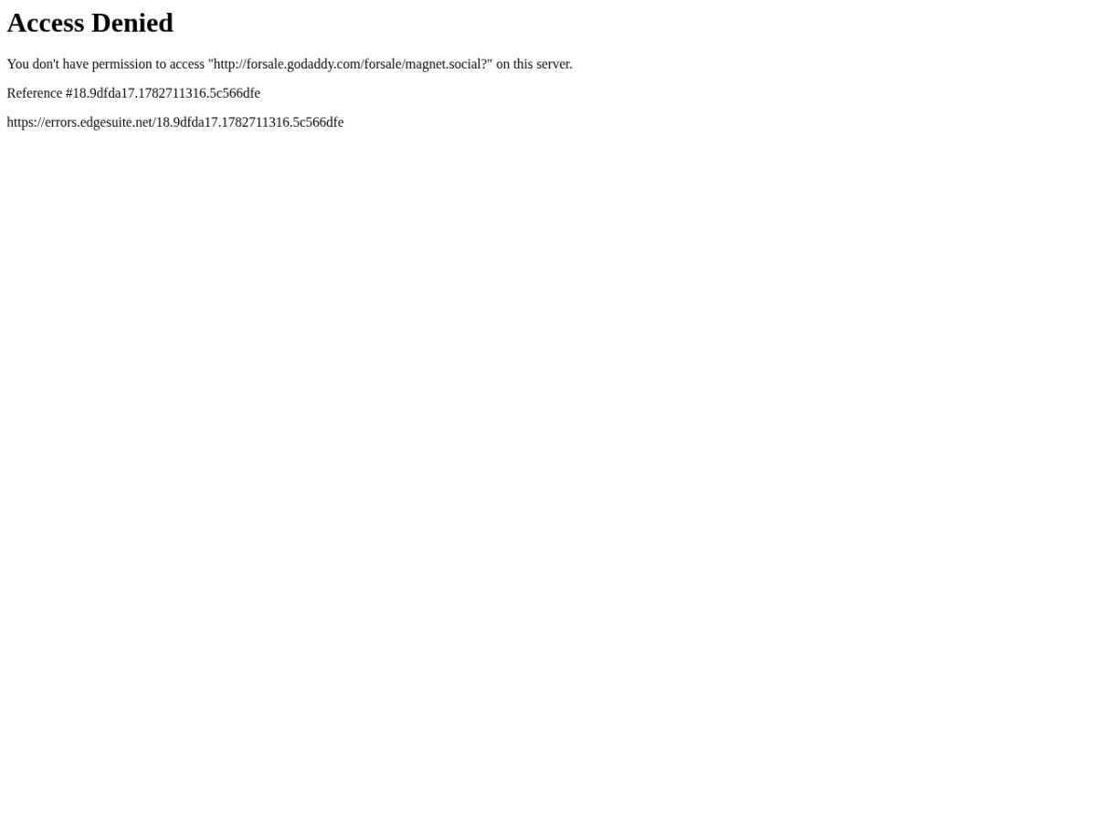 Screenshot preview for Magnet Social